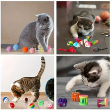 Load image into Gallery viewer, Mixed Pack Multi-Cat Toy Bundle
