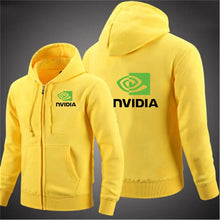 Load image into Gallery viewer, Zippered Printed Slim Hoodie
