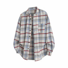 Load image into Gallery viewer, Plaid Casual Autumn Long Shirt
