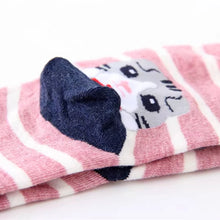 Load image into Gallery viewer, Playful Cat Crew Sock Pack
