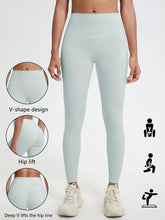 Load image into Gallery viewer, Hearuisavy Summer Super Soft Fabrics High Waist Leggings Gym Yoga Pants Running Workout Tights Push Up Sports Leggings Women
