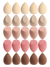 Load image into Gallery viewer, 25 Beauty Eggs (Makeup Sponges), Foundation Makeup Mixed Beauty Sponges, Flawless Application for Liquid, Cream and Powder, Multi-Color Makeup
