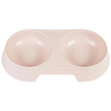 Load image into Gallery viewer, Non-Slip Double Pet Bowls Food &amp; Water Feeder for Cats and Small Dogs BPA-Free Easy-Clean Raised Pet Dishes in 4 Colors
