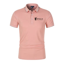 Load image into Gallery viewer, Men's premium summer polo shirt, quick drying, breathable, casual, business fashion, sports, short sleeved, men's clothing
