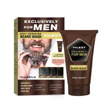Load image into Gallery viewer, Beard Lotion Foam Rich Deep Cleaning Nourish Beard Remove Dirt Excess Grease Men Soft Beard Healthy Shine Strengthen Beard Roots
