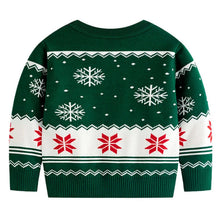 Load image into Gallery viewer, Winter Cartoon Knit Kids Pullover Sweater

