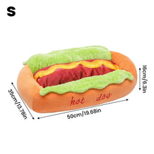 Load image into Gallery viewer, 2026 New Hot Dog Pet Bed For Dachshund Cats Puppies Small Pets Plush Removable Washable Pet Beds Soft Corduroy Non-Slip Bottom
