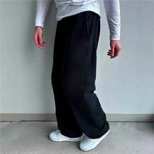 Load image into Gallery viewer, autumn winter man/woman Jogging Straight Sweatpants Street Style wide leg pants Casual Solid colors versatile Loose Men's Pants
