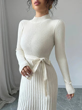 Load image into Gallery viewer, Vintage Autumn Midi Elegant Dress
