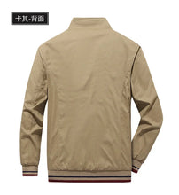 Load image into Gallery viewer, Reversible Slim Stand Collar Jacket
