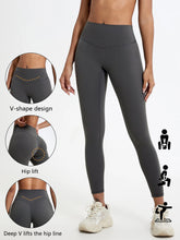Load image into Gallery viewer, Hearuisavy Summer Super Soft Fabrics High Waist Leggings Gym Yoga Pants Running Workout Tights Push Up Sports Leggings Women

