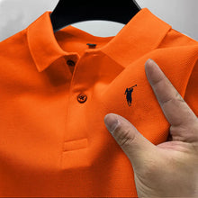 Load image into Gallery viewer, Golf Polo Shirt Men's Business Polo Collar Half Sleeved Top New Summer Casual Short Sleeved T-shirt for Men An
