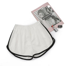 Load image into Gallery viewer, Women yoga Shorts Summer Outer Wear Mid-Waist Casual Loose Straight Pants Lady Stylish Thin Breathable Wide Leg Gym Short Pants
