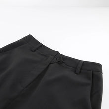 Load image into Gallery viewer, Black Loose Long Skirts Women A-Line Zip Skirts Ladies Elegant Summer Skirts Female With Pocket Ankle-Length Skirts
