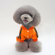 Load image into Gallery viewer, Pet Clothes for Dogs and Cats 4-Leg Hoodie Coat Pet Vest Puppy Clothes Print Design Apparel 5 Sizes Dog Clothes Dog Accessories
