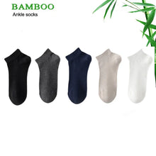 Load image into Gallery viewer, Bamboo Fiber Cool Ankle Socks
