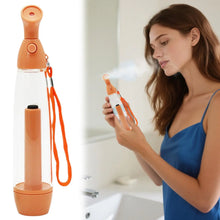 Load image into Gallery viewer, Facial Mister Moisturizing Handheld Mist Sprayer Small Skin Care Tools Portable Humidifier Steamer for Outdoor Makeup Home

