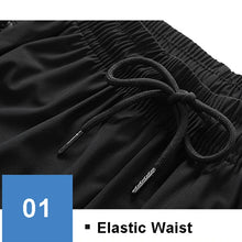Load image into Gallery viewer, Newest Summer Shorts Men Gym Sport Running Fitness Workout Man Short Pants Breathable Quick-drying Drawstring Men's Shorts Black
