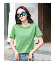 Load image into Gallery viewer, MRMT 2026 Brand New Women's Casual T-shirt White Pure Cotton Quality Short Sleeve Loose Women Fashion Tops Women T shirts Tees
