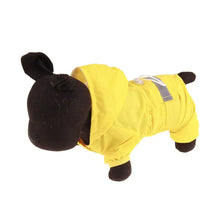 Load image into Gallery viewer, Pet Dog Raincoat Waterproof Puppy Cat Rain Coat Jacket Hooded Outdoor Rainwear Jumpsuit Clothes Small Medium Dogs Apparel
