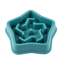 Load image into Gallery viewer, Pet Cat Dog Slow Food Bowl Fat Help Healthy Round Anti-choking Thickened And Non-slip Multiple Colors Shapes
