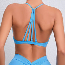 Load image into Gallery viewer, New Sports Bra Women Gym Yoga Sport Bra Bralette Mujer Brassiere Sport FemWhite Blue Navy Workout Top Red Pink
