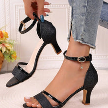 Load image into Gallery viewer, Women High Heels Sandals Summer Fashion Party Shoes for Women Comfortable Open Toed Thin Heels Sandals Designer Luxury Sandals
