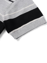 Load image into Gallery viewer, Oversize Striped Knit Summer Polo
