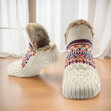 Load image into Gallery viewer, Winter Fuzzy Non-Slip Slipper Socks
