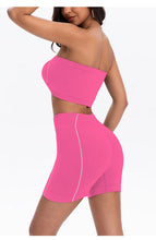 Load image into Gallery viewer, Women's Side Line Contrast Yoga Set Flat Seam Moisture Wicking Anti Rubbing Outdoor Workout Daily Trendy Fitness Two Piece Suit
