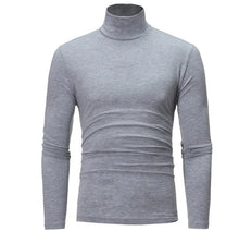 Load image into Gallery viewer, Men's Turtleneck Sweater Warm Soft Knit Pullover Fashion Versatile Long Sleeve Top for Autumn Winter
