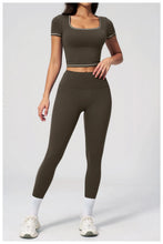 Load image into Gallery viewer, Yoga Shirts Women Sports T-Shirts Fitness Yoga Short Sleeve Gym Workout Top Running Active Shirts Female Push Up Sports T-shirts
