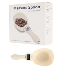 Load image into Gallery viewer, Pet Food Measuring Scoop Electronic Dog Cat Food Measuring Cup Digital Spoon Scale Kitchen Food Scale with LED Display
