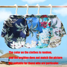 Load image into Gallery viewer, Hawaiian Beach Print Dog Shirt
