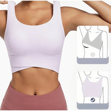 Load image into Gallery viewer, High Impact Sports Bras For Women High Support Padded Sports Bra Workout Fitness Crop Top For Women Racerback Bra For Yoga
