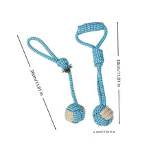 Load image into Gallery viewer, Pet Dog Toys for Large Small Dogs Toy Interactive Cotton Rope Mini Dog Toys Ball for Dogs Accessories Toothbrush Chew Puppy Toy
