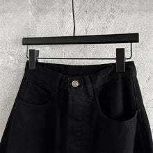 Load image into Gallery viewer, High Waist Straight Denim Pants
