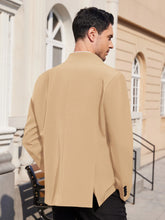 Load image into Gallery viewer, Men’s Lightweight Stand-Collar Casual Blazer

