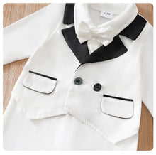 Load image into Gallery viewer, Baby Gentleman Long Sleeve Jumpsuit
