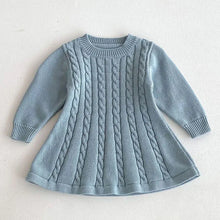 Load image into Gallery viewer, Knitted Princess Party Girls Dress
