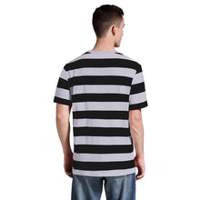 Load image into Gallery viewer, Men Striped T-Shirt Stripes Top Tees Male Fashion Short Sleeve Shirts Costume Cosplay Party Blue Red White Black Yellow T Shirt

