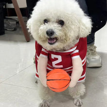 Load image into Gallery viewer, Basketball Costumes Dog Cat Pet Clothes Cute Puppy Sport Costume for Small Dogs Kitten Party  Ball Uniform Apparel
