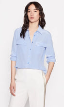 Load image into Gallery viewer, Women Real Silk Shirts Classic Double Pockets Solid Color Casual Fashion Long Sleeve Thin Shirt Blouses Tees
