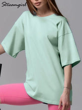 Load image into Gallery viewer, Soft Loose Cotton Summer Tee
