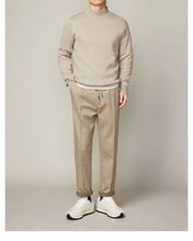 Load image into Gallery viewer, Mock Neck Slim Knit Sweater
