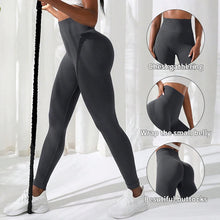 Load image into Gallery viewer, Women Pants Gym Yoga Seamless Sports Clothes Stretchy High Waist Athletic Exercise Fitness Leggings
