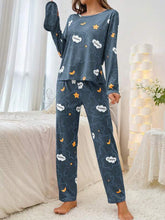 Load image into Gallery viewer, Cloud Print Lounge Pajama Set
