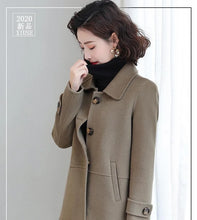 Load image into Gallery viewer, Short Woolen Casual Autumn Coat
