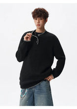 Load image into Gallery viewer, Korean Button Knit Pullover
