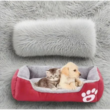 Load image into Gallery viewer, Pet Large Dog Bed Warm House Sleeping Bed Long Hair Plush Cat Dog Mat Warm Cushion Washable Soft Kennel Bed for Indoor Pets
